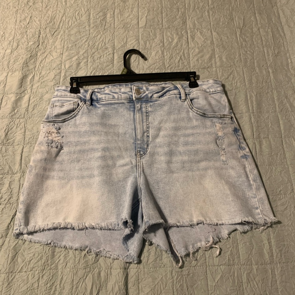 Denim jean shorts from Target